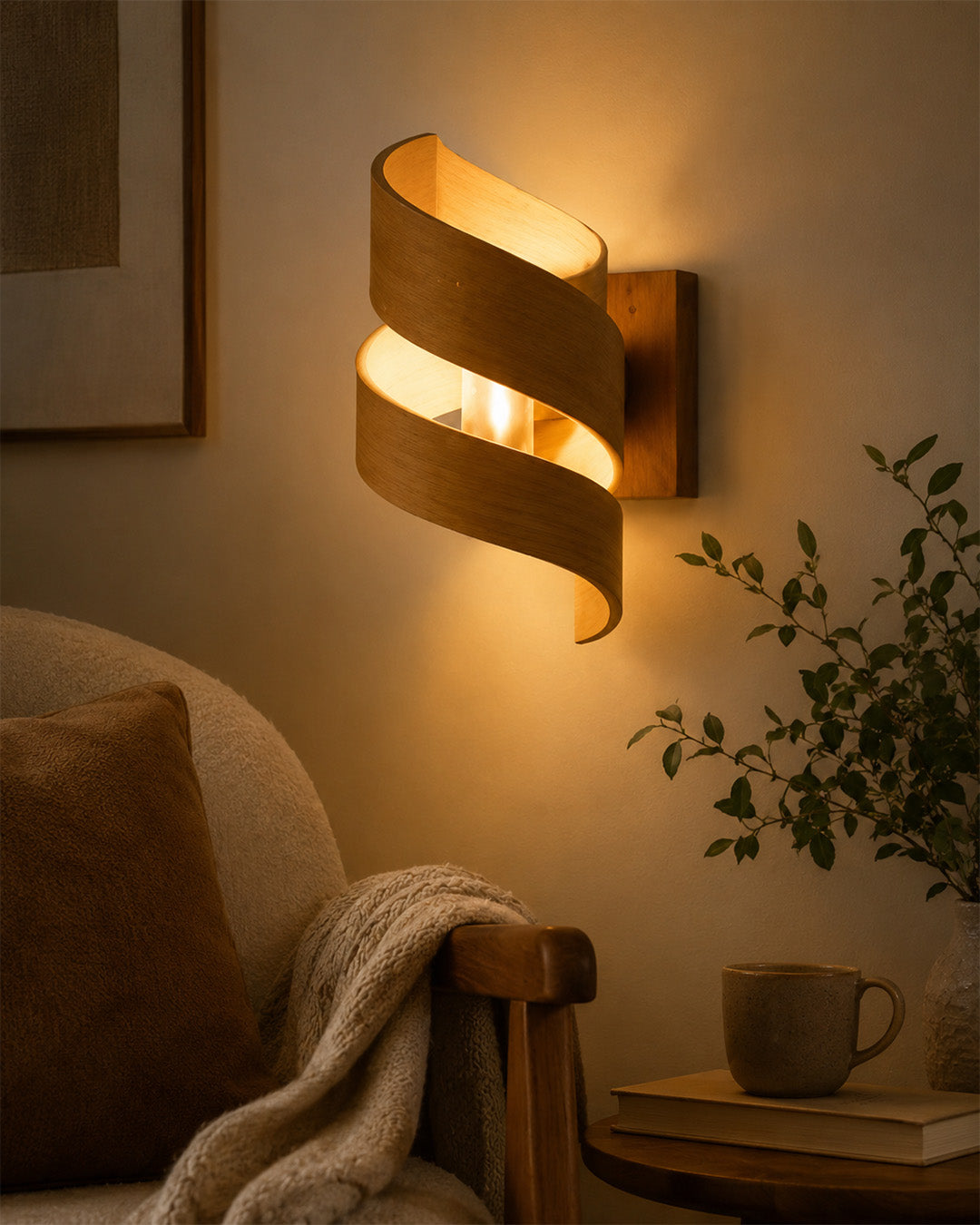 Terracotta Wall Lamp