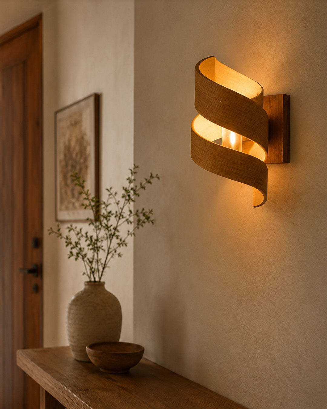 Terracotta Wall Lamp