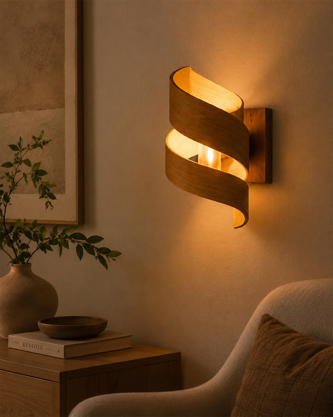 Terracotta Wall Lamp
